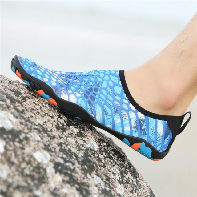 Sneakers Men Women Barefoot Beach Water Shoes Lovers Outdoor Fishing Swimming Bicycle Quick-Drying Aqua Shoes Zapatos De Mujer