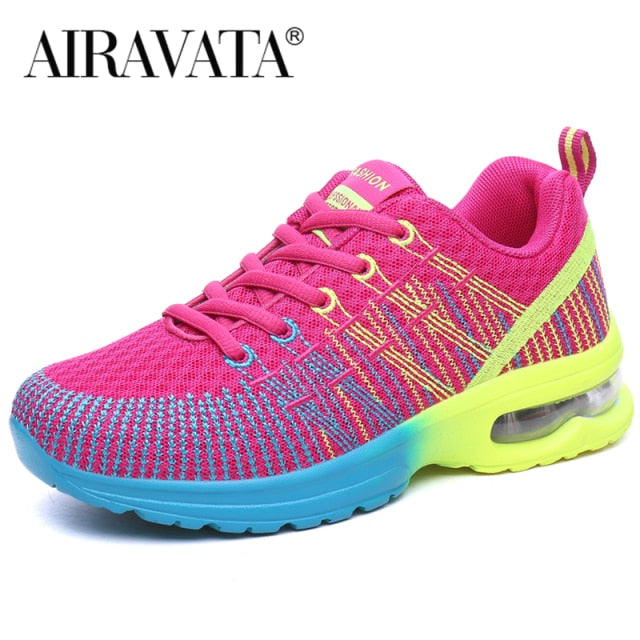 Running Shoes for Women Outdoor Breathable Fashion Womens Jogging Shoes Fitness Sneakers Colorful Air Cushion Sneaker Female