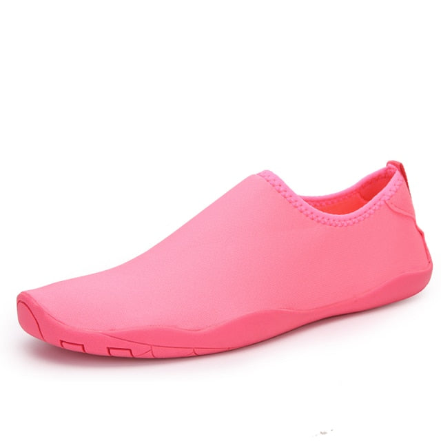 Summer Solid Color Unisex Sneakers Fashionable sandals Swimming Shoes Quick-Drying Aqua Shoes and Children Beach Water Shoes