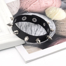 1pc New PU Leather Bracelets for Women Men Jewelry Punk Wrap Adjustable Wristband Bracelets&Bangles Hand Strap