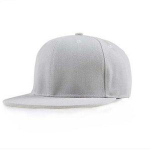 Mode Unisexe Plaine Snapback Solide Couleur Bonbons Chapeaux Casquette de Baseball Réglable Hip-Hop feminino touca menino