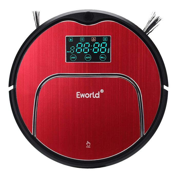 Eworld Robotic Vacuum Cleaner Intelligent Multifunctional Collector Self-Charge and High Suction Power aspirateur Clean Robot