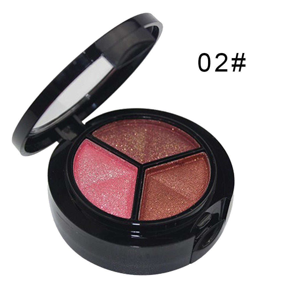 Smoky Cosmetic Set 3 colors Professional Natural Matte Makeup Eye Shadow