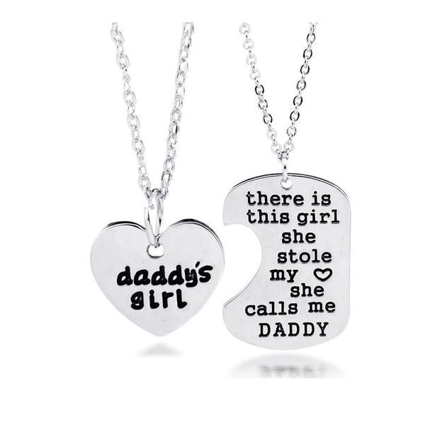 Set de colliers pere et fille