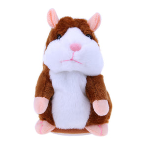 Kids Hamster Plush Speak Sound Toys Baby Electronic Pets Toys Cute Plush Dolls Sound Record Speaking Hamster Talking Toy Gift