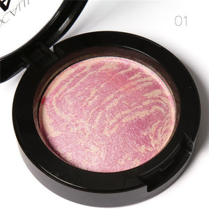 FOCALLURE maquillage fard à joues Top qualité professionnel Cheek 6 couleurs cuit au four blush bronzer blusher visage Contour Blusher